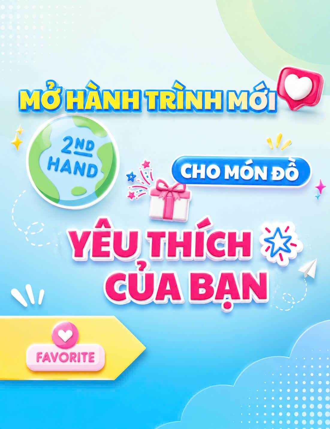 Mở hành trình mới cho món đồ yêu thích của bạn